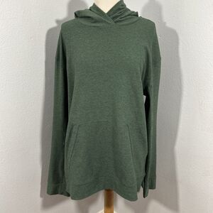 Outdoor Voices Sweatshirt‎ Mens Medium Green CloudKnit Hoodie